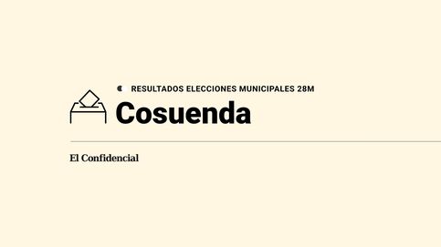 Resultados del 28 de mayo en Cosuenda en las elecciones municipales 2023: victoria de PP