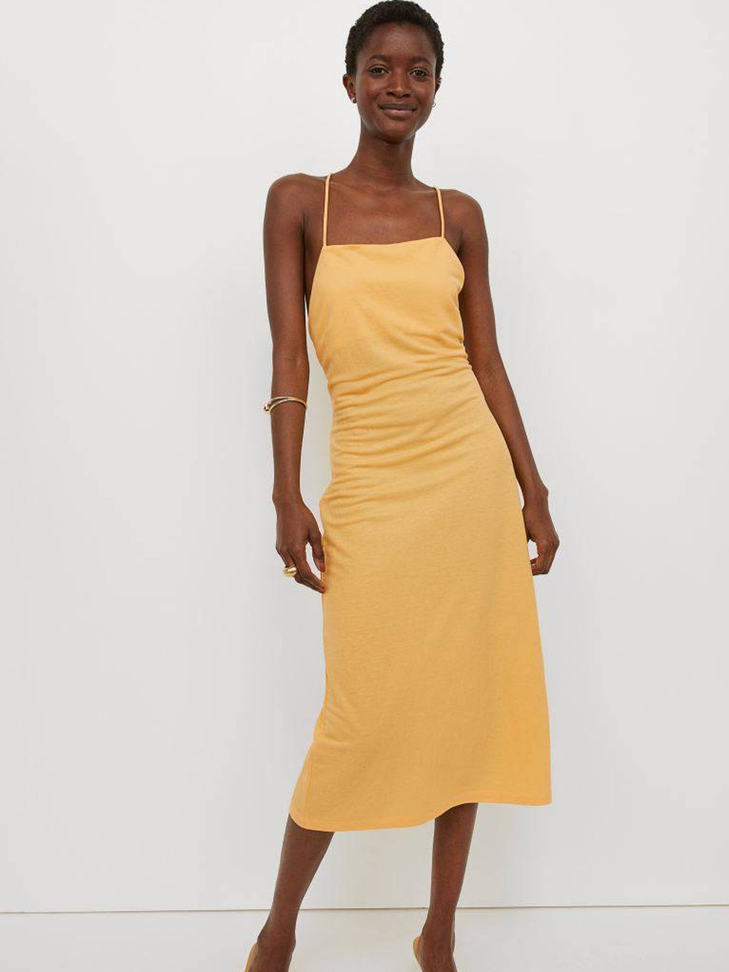 El vestido amarillo de H&M que querrán hasta