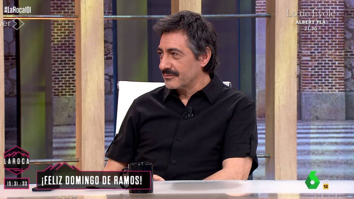 Juan del Val, colaborador de 'La roca'. (Atresmedia Televisión)