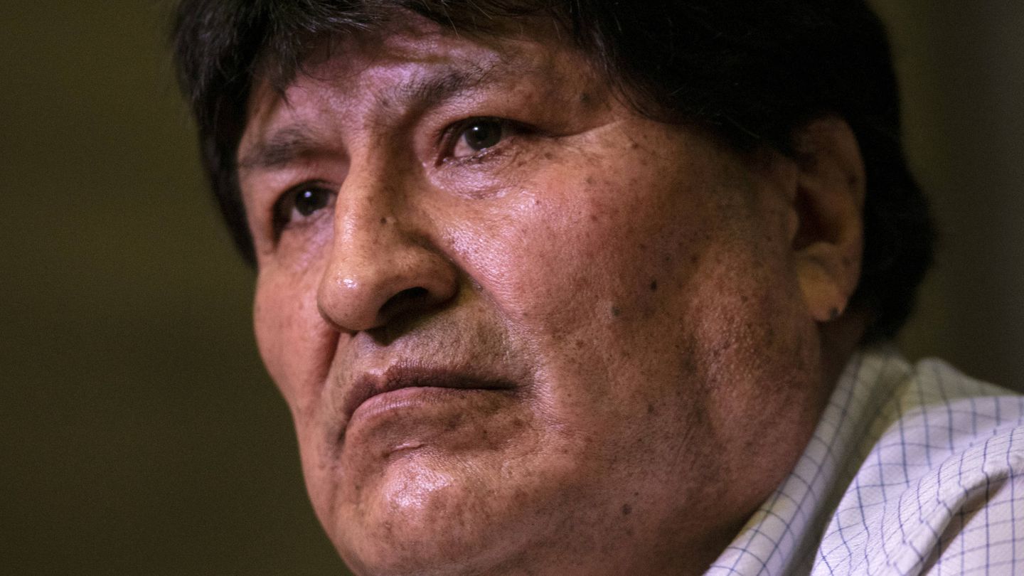  Evo Morales. (Getty)