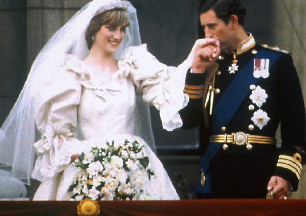 Foto: Boda del príncipe Carlos y la princesa Diana. Londres. Julio de 1981 (Gtres)