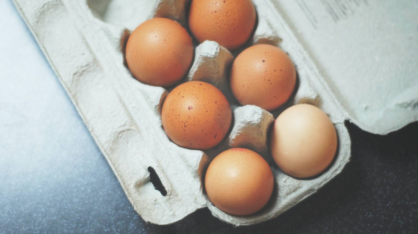 Foto: Caja de huevos. (Unsplash)
