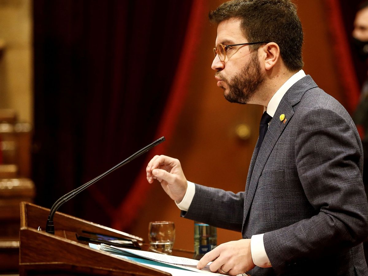 Foto: El vicepresidente de la Generalitat en funciones de presidente, Pere Aragonès. (EFE) 