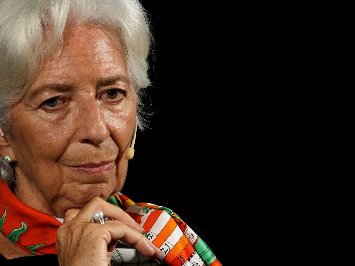 Foto: Christine Lagarde, presidenta del BCE. (Reuters/Kalnins)