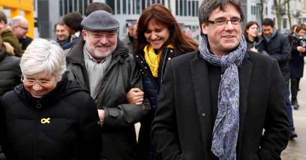 Foto: Carles Puigdemont en Bruselas. (Reuters)