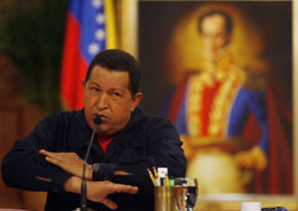 Foto: Chávez afirma que España tiene más que perder que Venezuela si se rompiesen las relaciones