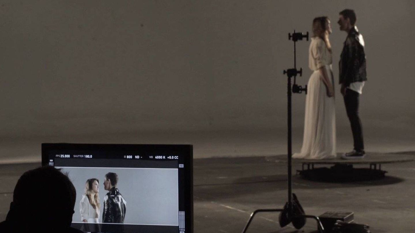 Amaia y Alfred graban el videoclip de 'Tu Canción'. (RTVE)