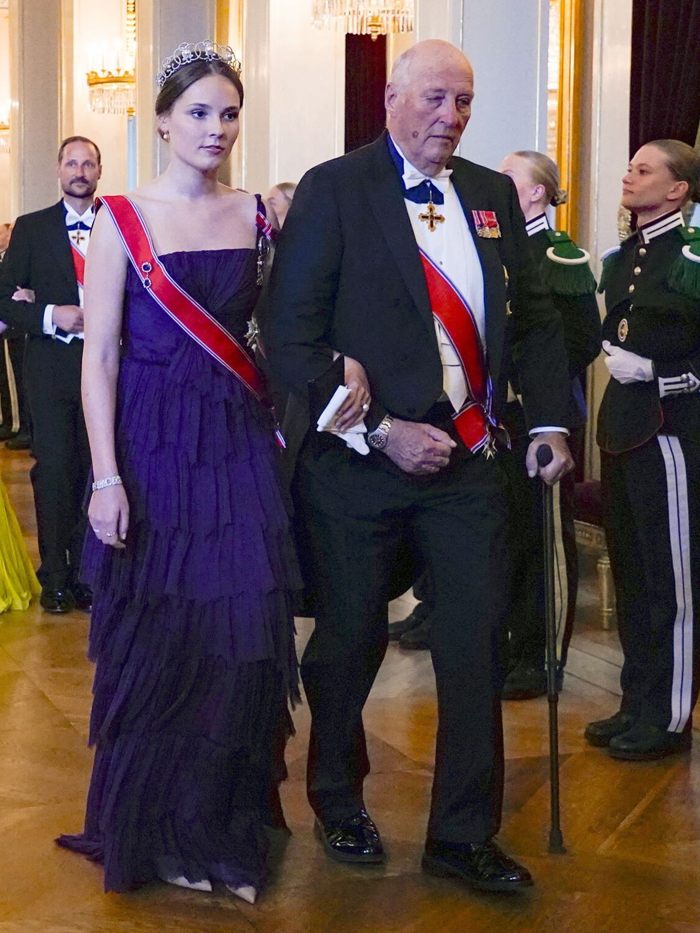 Ingrid y Harald de Noruega. (EFE/Casa Real/Lise Aserud)
