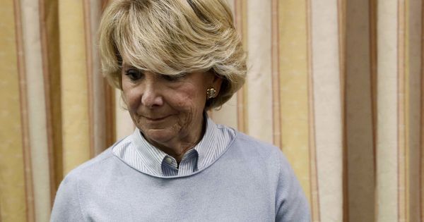 Foto: La expresidenta de la Comunidad de Madrid Esperanza Aguirre. (EFE)