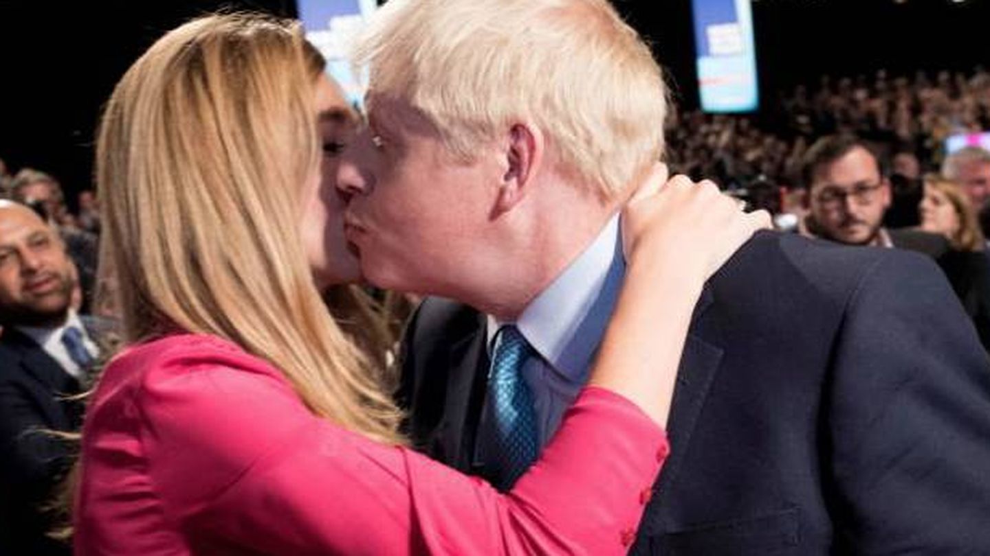  Carrie y su prometido, Boris Johnson. (EFE)