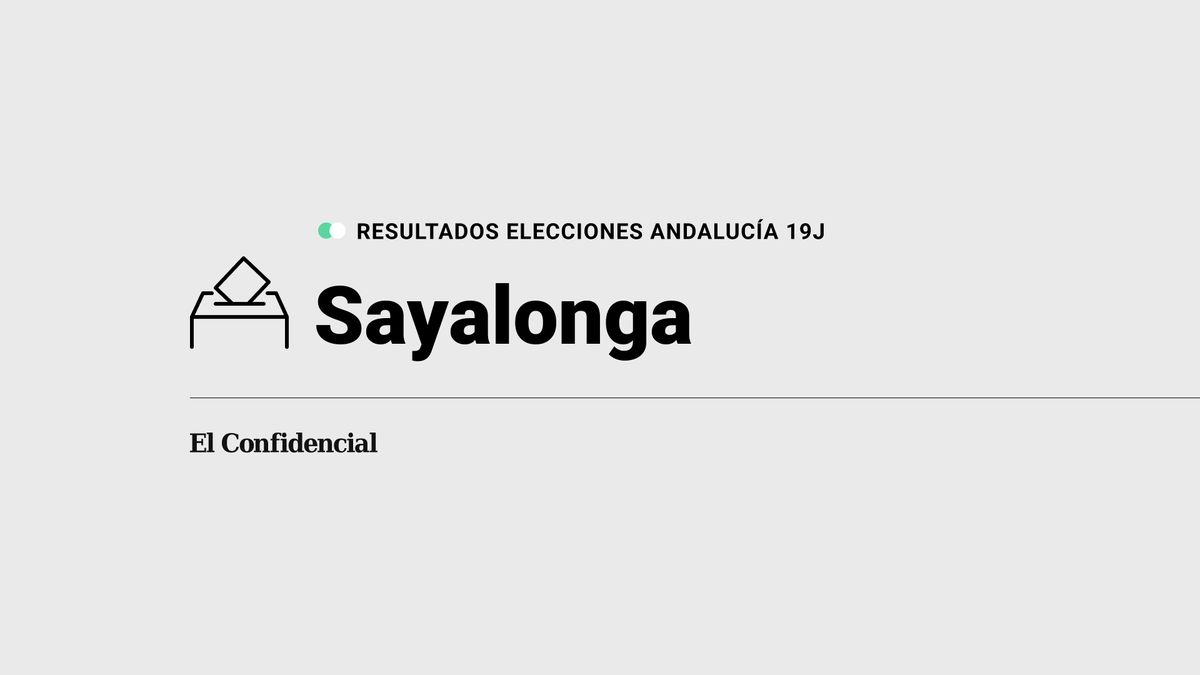 Resultados en Sayalonga: elecciones de Andalucía 2022 al 100% de escrutinio