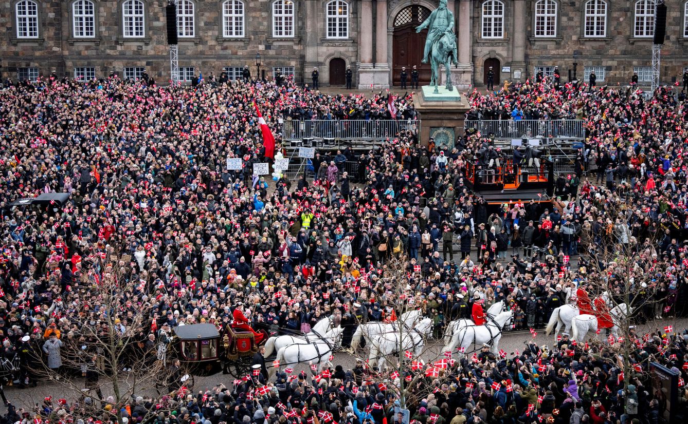 Las calles de Copenhague llenas de gente. (Reuters)