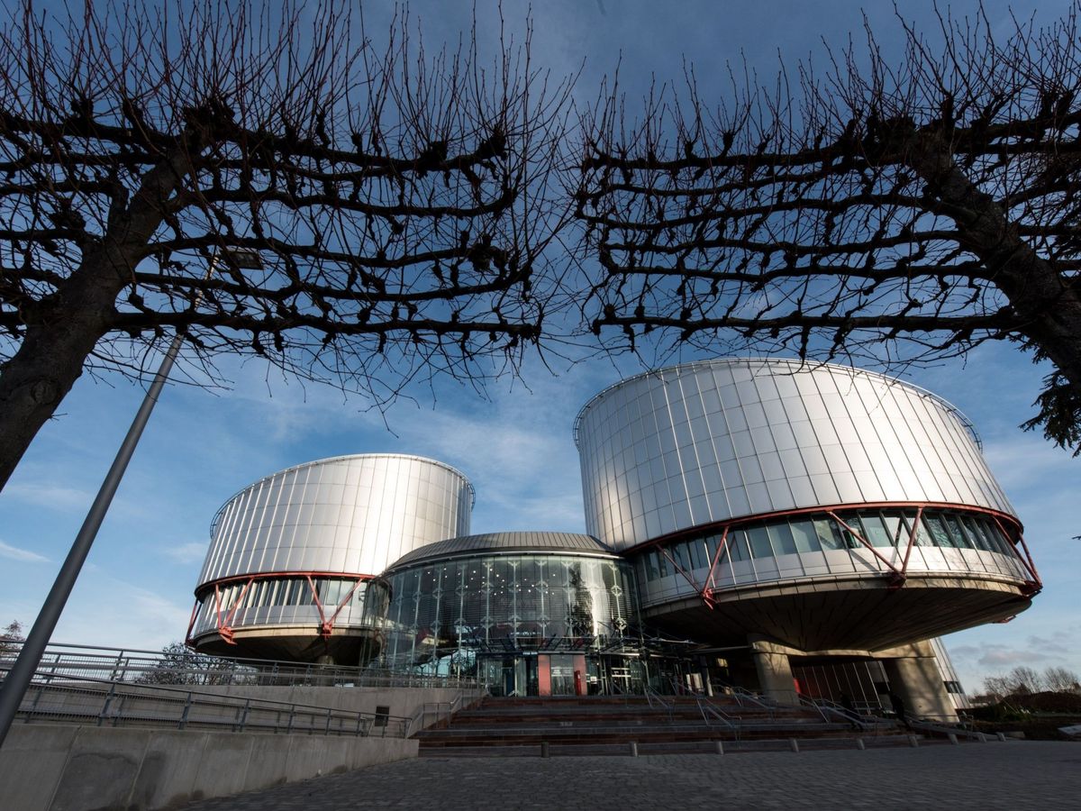 Foto: Vista exterior del Tribunal Europeo de Derechos Humanos de Estrasburgo. (EFE)