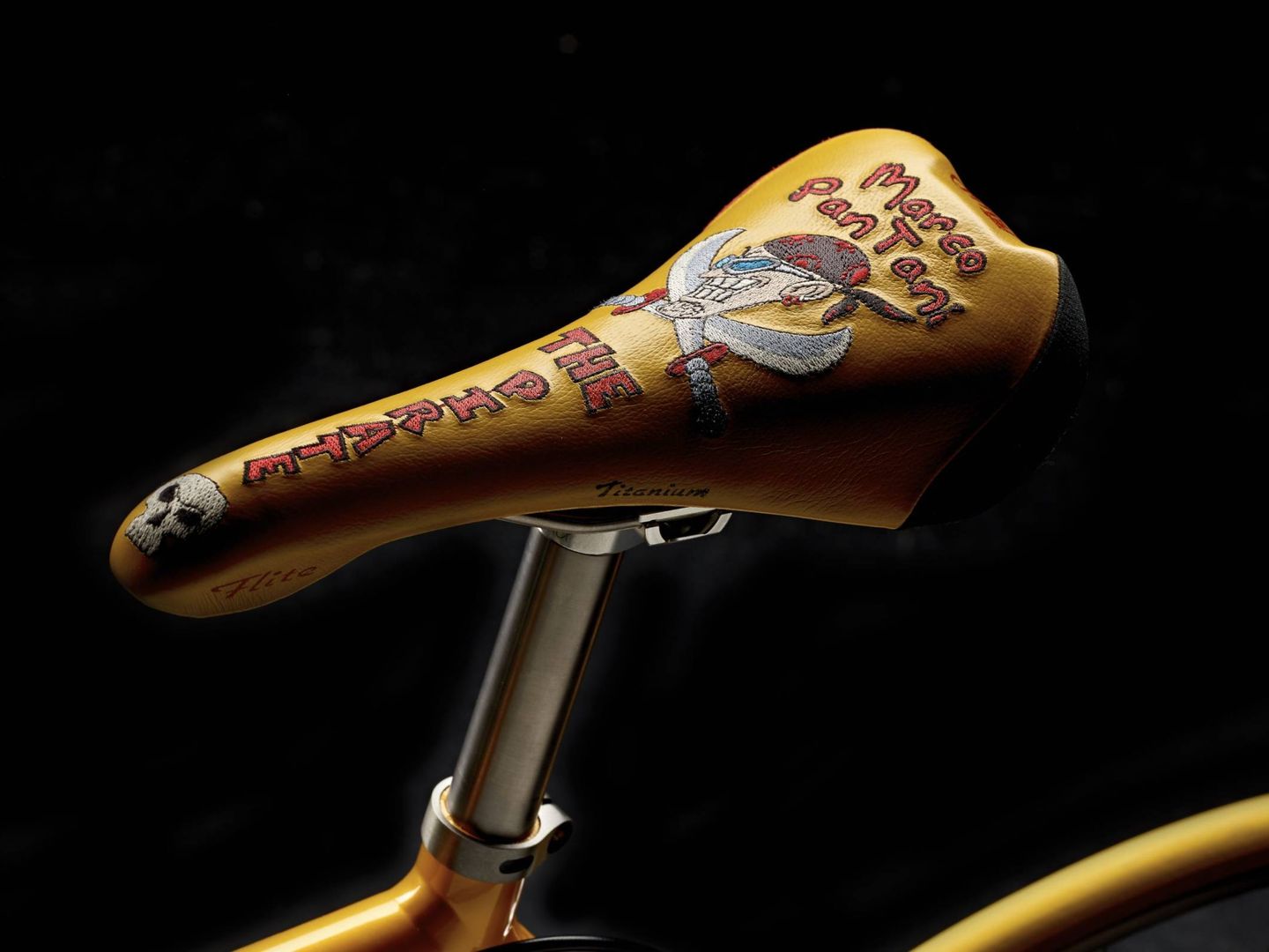 Una bici de Marco Pantani restaurada por Nicola Brunelli. (Foto: Old Bici)