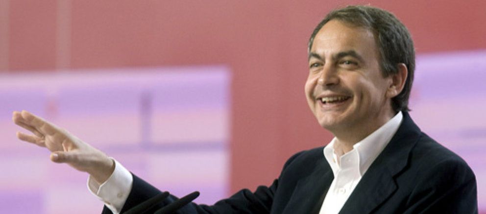 Foto: Zapatero, optimista de cara a las elecciones municipales