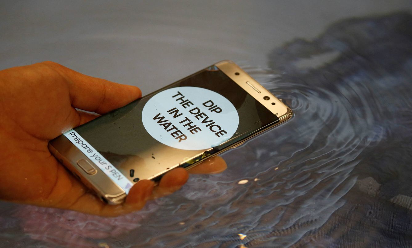 El Galaxy Note 7. (Foto: Reuters)