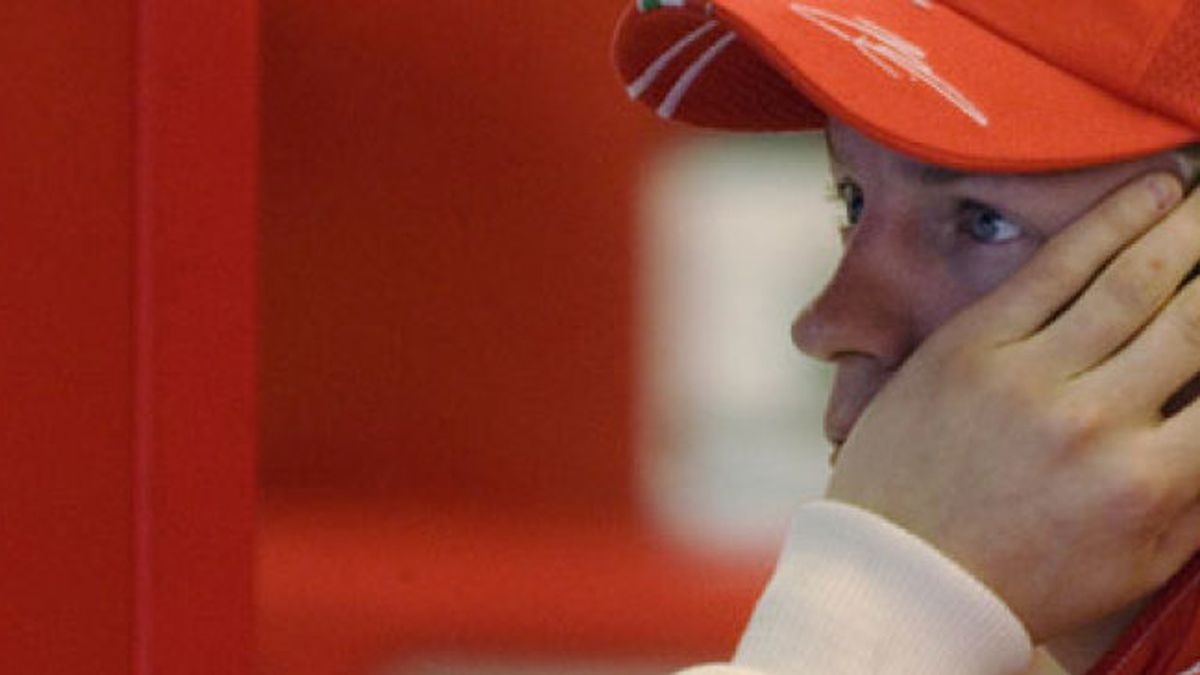 Problemas para Ferrari en una simulación de Gran Premio