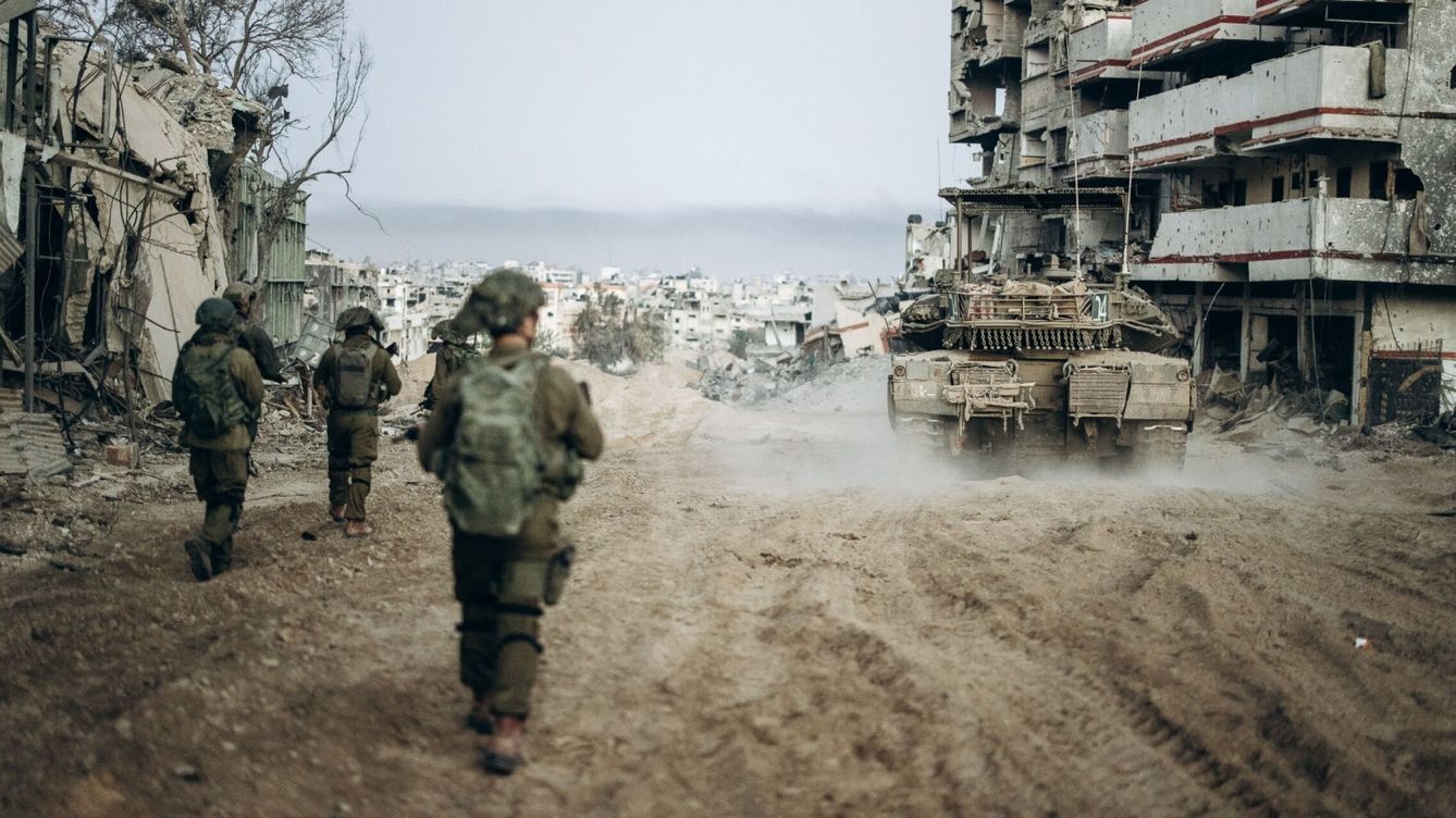 Foto: Soldados israelíes durante uno de los ataques en la franja de Gaza. (EFE/Ejército israelí)