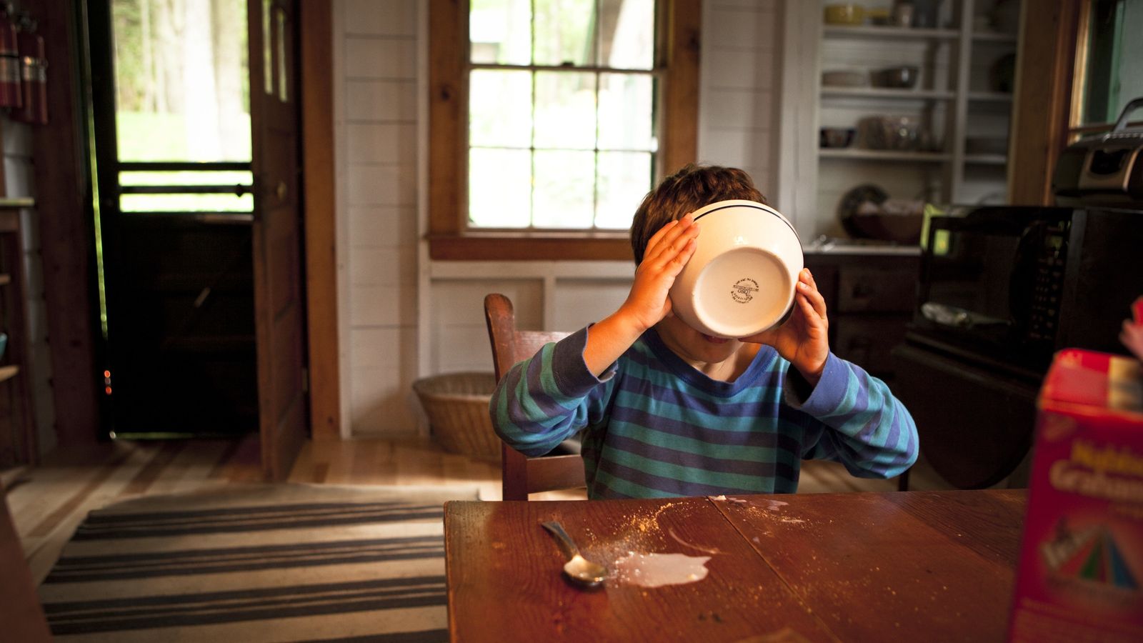 Foto: ¿Desayuna de manera equilibrada su hijo? (Corbis)