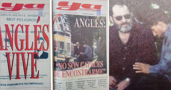 Foto: El doble de Anglés con Rodríguez Menéndez en la portada del 'Ya' (montaje: Enrique Villarino)