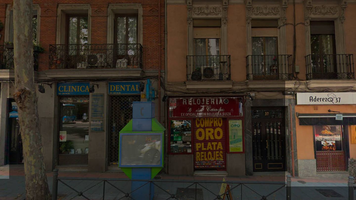 Los locales de la calle Marqués de Urquijo. (Google Maps)