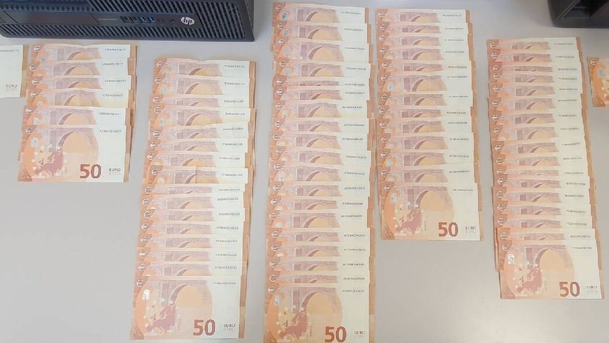 Los falsificadores pescan en la economía digital: Wallapop para colar los "mejores" billetes 'ful' de 50 euros de España