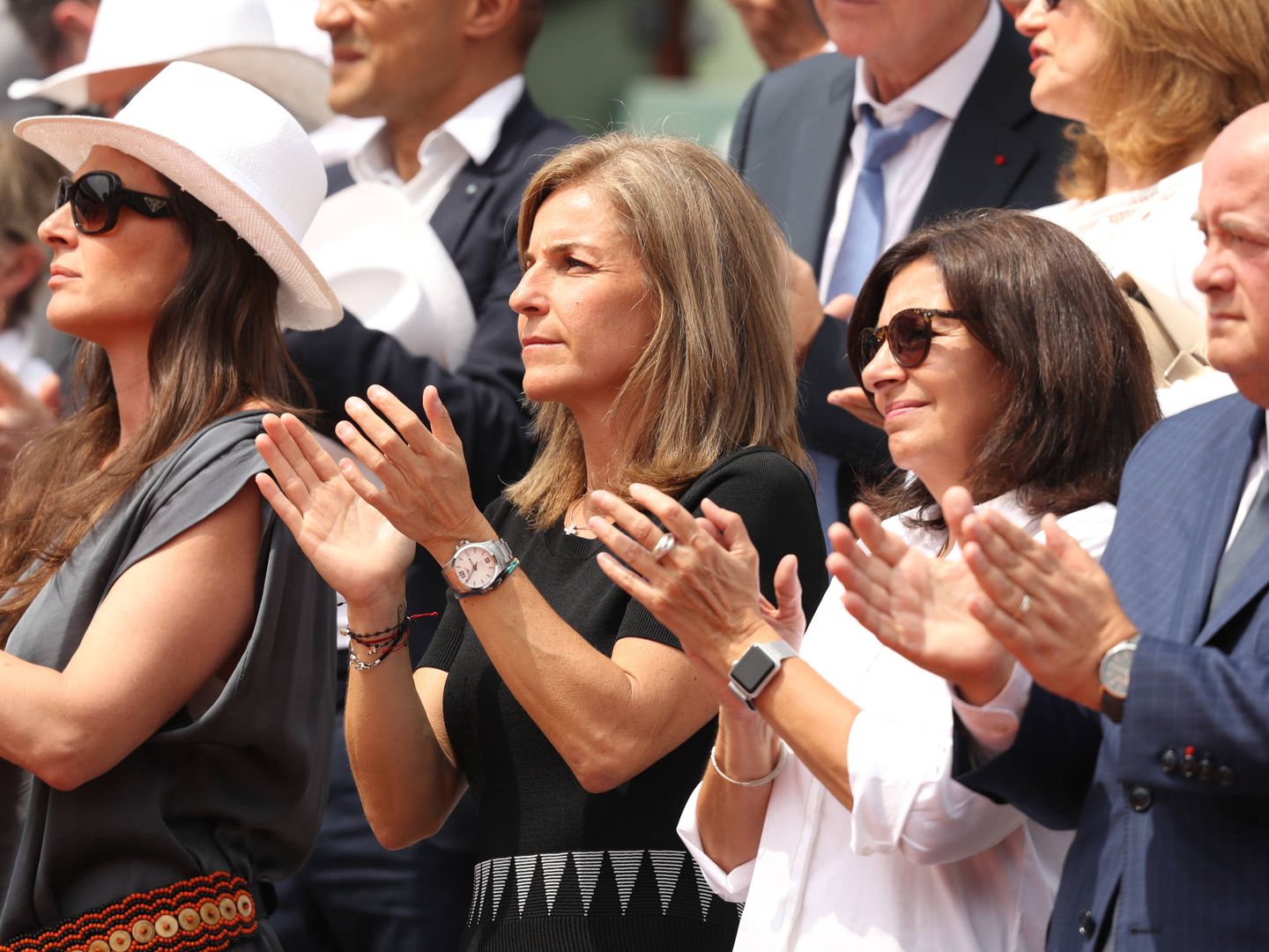 Arantxa Sánchez Vicario, en la pasada edición de Roland Garros. (Getty)