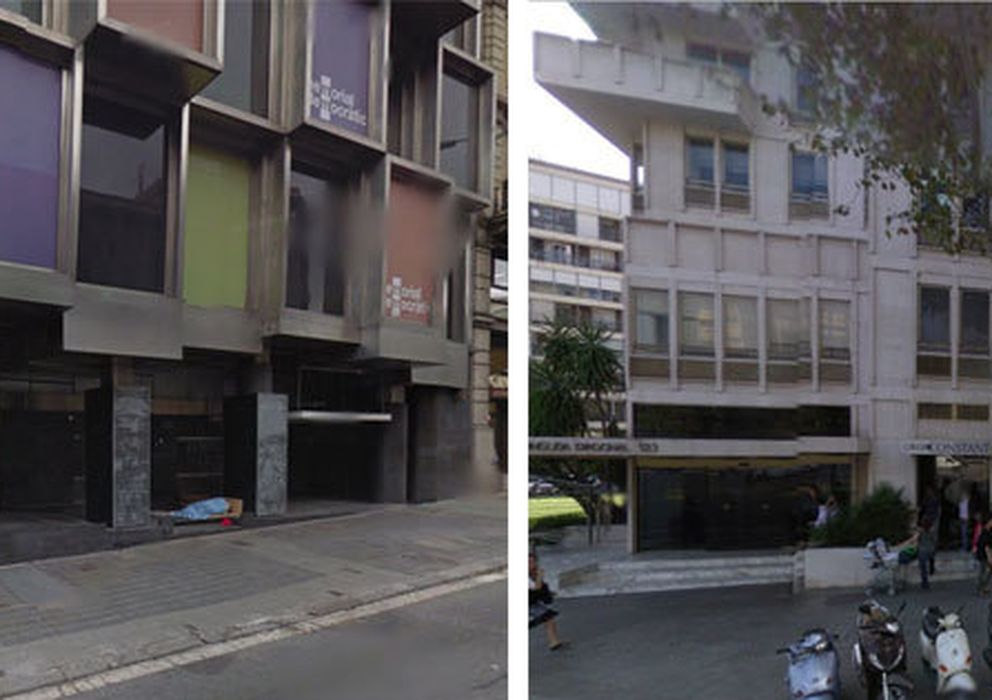Foto: Los dos edificios que ha vendido la Generalitat (Foto: Google Maps)