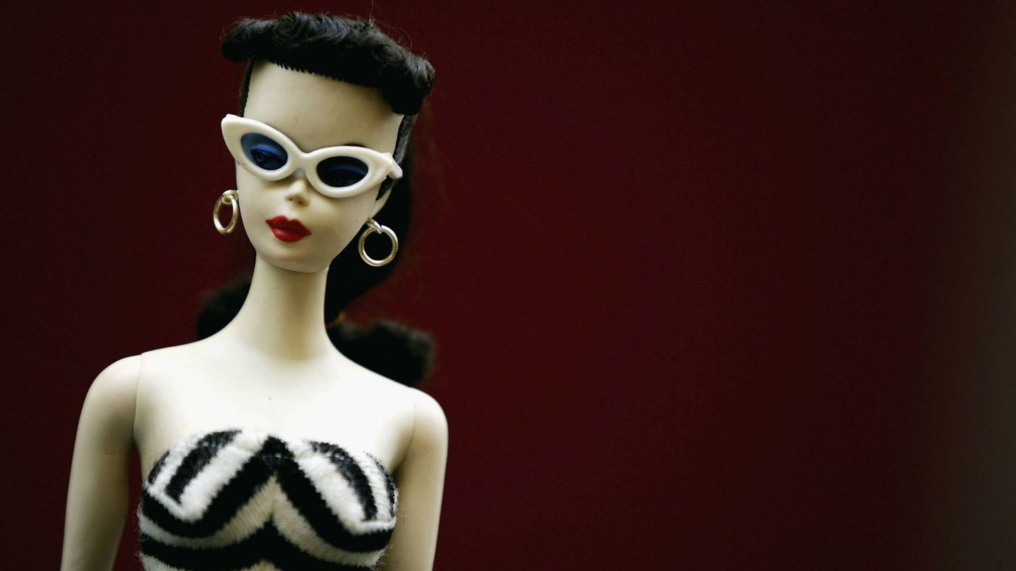 El cuello y las clavículas de Barbie se han convertido en el objeto de deseo de TikTok. (Getty/Gareth Cattermole)