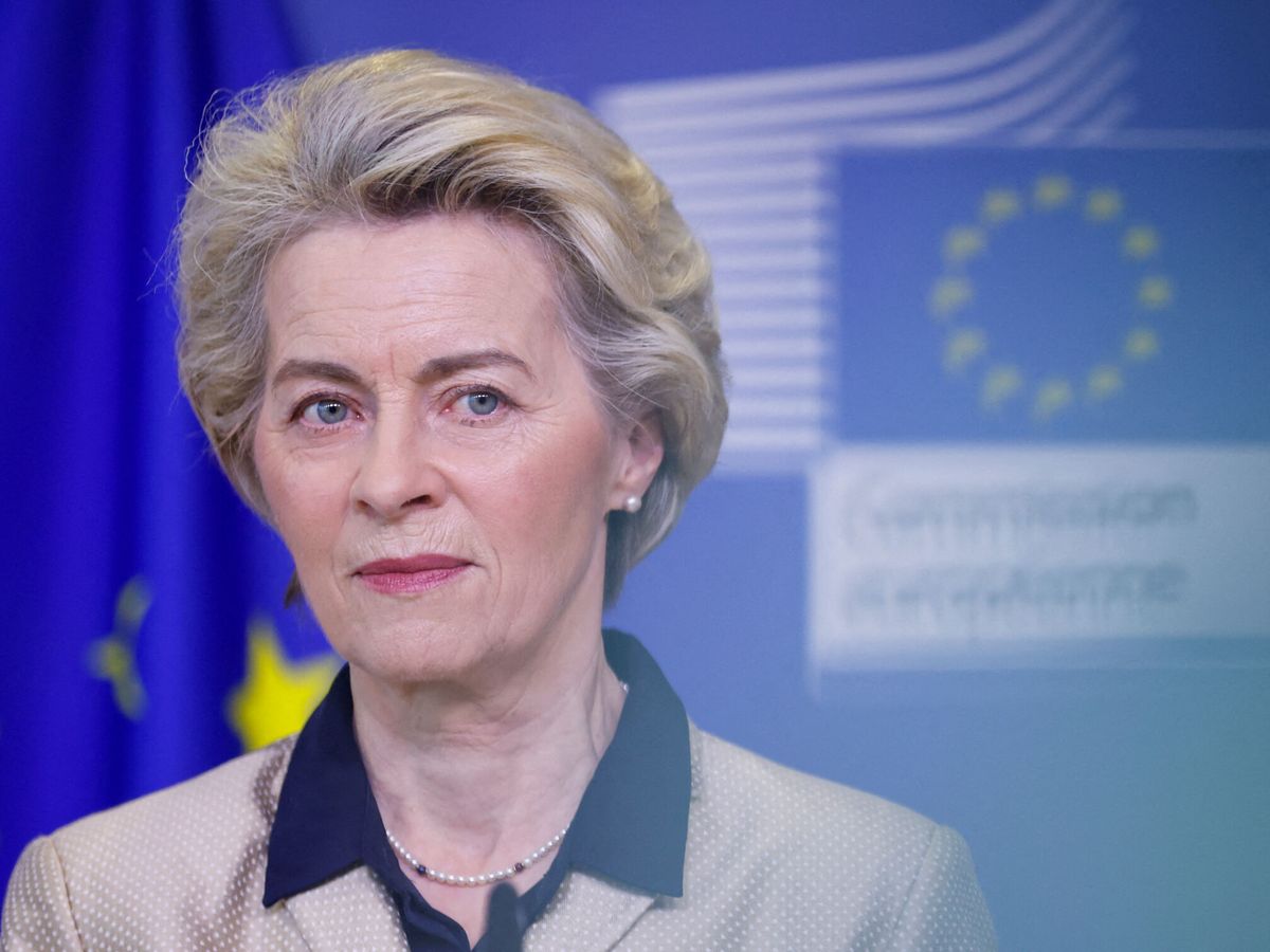 Foto: Ursula von der Leyen, presidenta de la Comisión Europea. (Reuters/Johanna Geron)