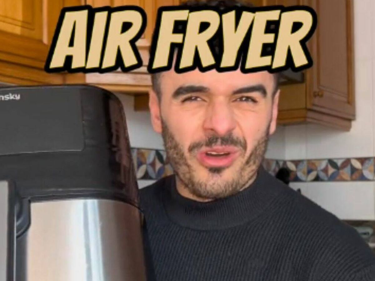 Foto: ¿Cocinar en una freidora de aire es realmente saludable? Esto es lo que dice un dietista (TikTok/@mikelpipa7)