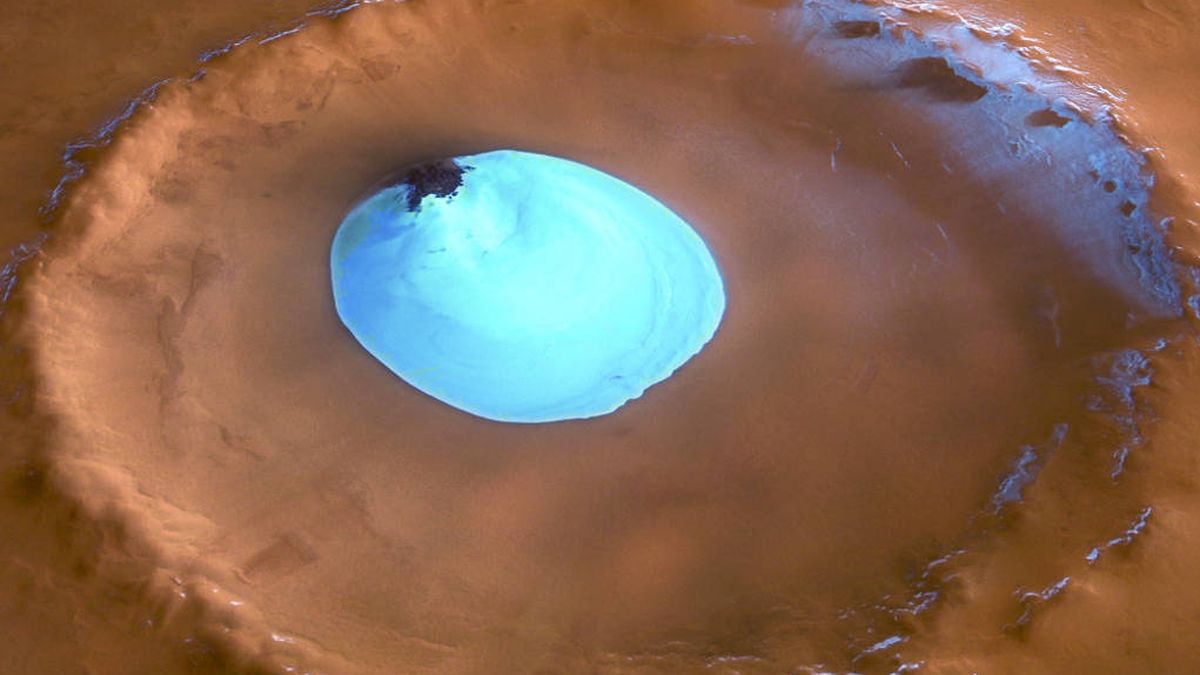 El agua que buscábamos: el suelo de Marte oculta columnas de hielo de hasta 170 metros
