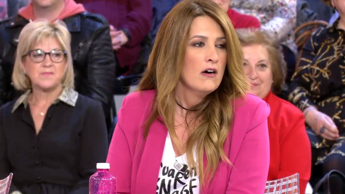 Laura Fa en 'Sálvame'. (Mediaset España)