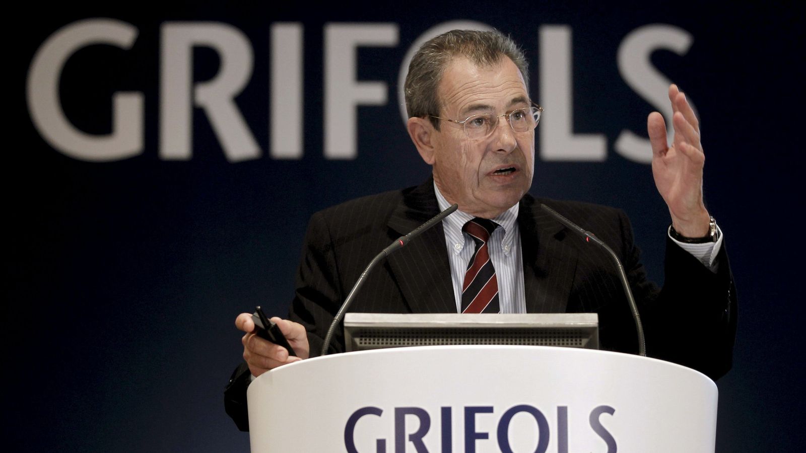 Foto: Fotografía de archivo del presidente de la multinacional española Grifols, Víctor Grifols. (EFE)