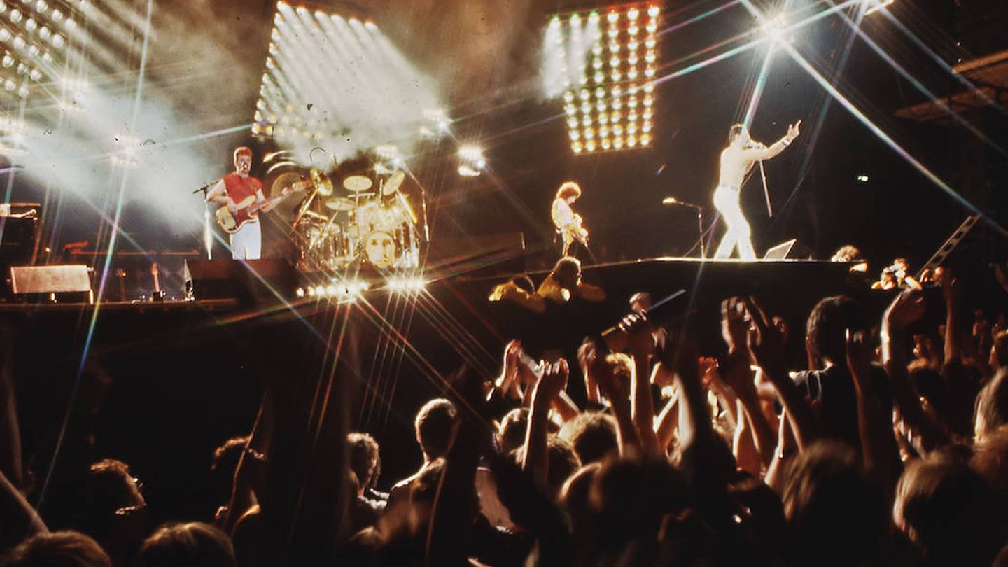 Queen en concierto (Getty)