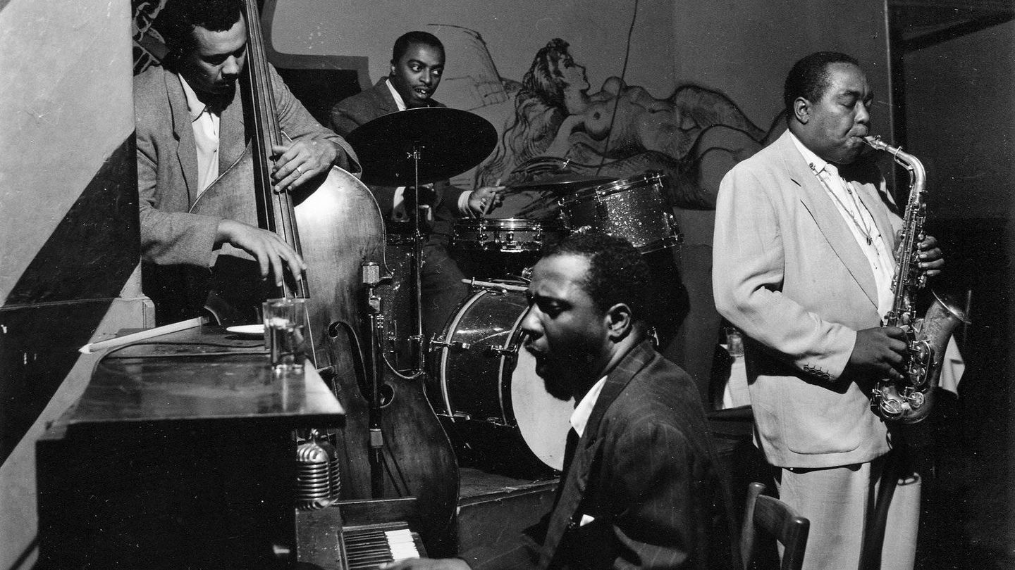 Se ha bautizado como 'la mejor foto de jazz de la historia' (Bob Parent).