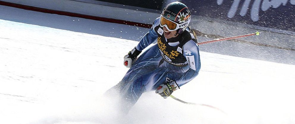 Foto: El descenso que elevó a Carolina Ruiz hasta el exclusivo olimpo nevado del esquí español