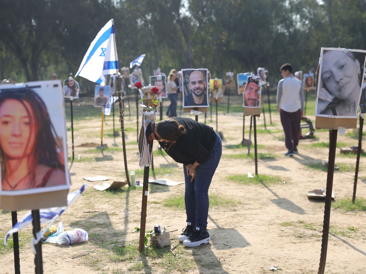Foto: Foto de archivo en recuerdo a víctimas israelíes. (EFE/Abir Sultan)