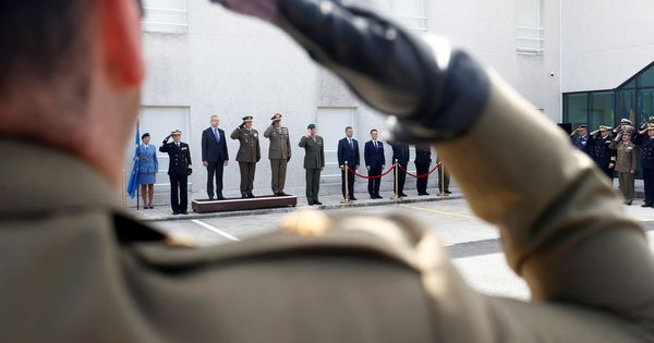Foto: Miembros de distintos ejércitos europeos, entre ellos el español, en Rota. (Reuters)