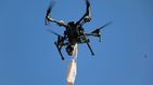 Usan en Chile un dron para entregar medicamentos durante la cuarentena