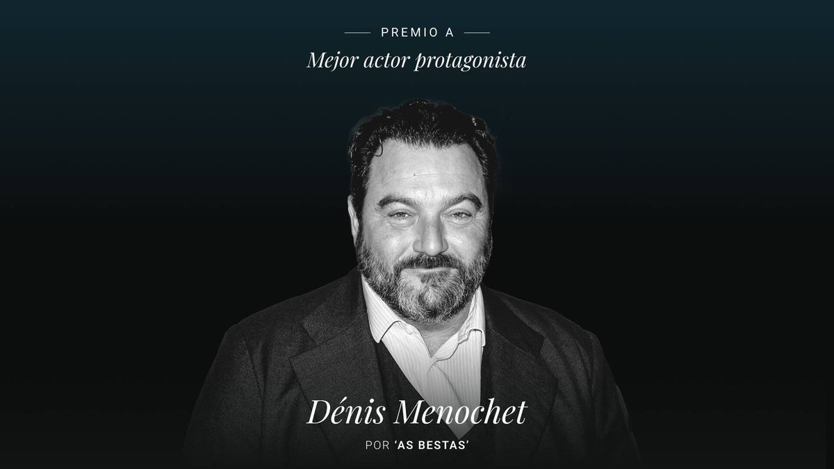 Denis Ménochet, ganador del premio Goya 2023 a mejor actor