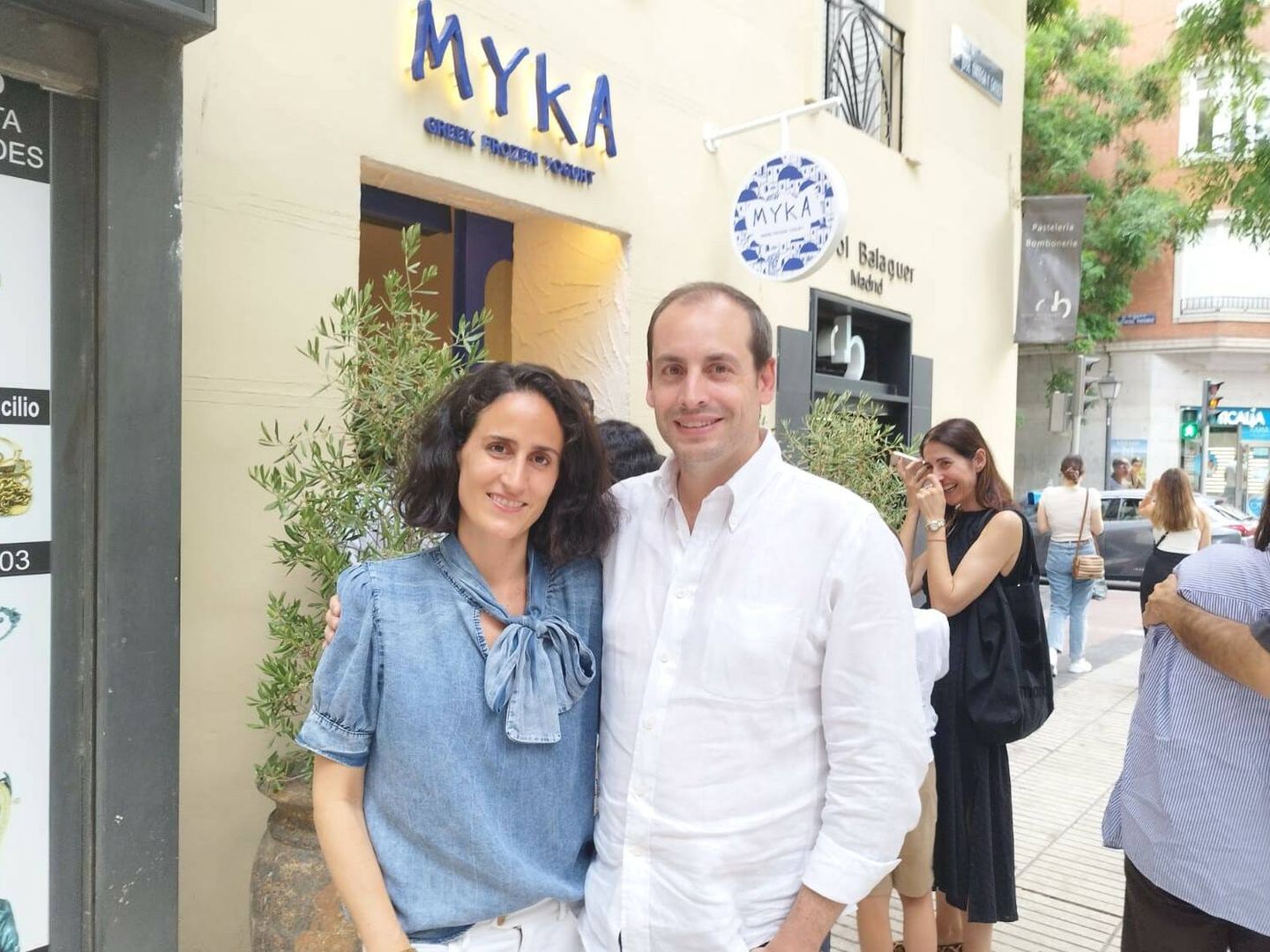 Natalia Morales y Javier Ezquerro, creadores de Myka. (L.B.)