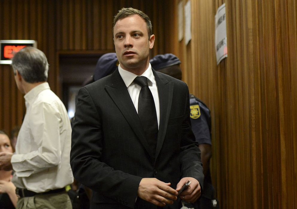 Foto: Pistorius este martes en el tribunal de Pretoria (gtres)