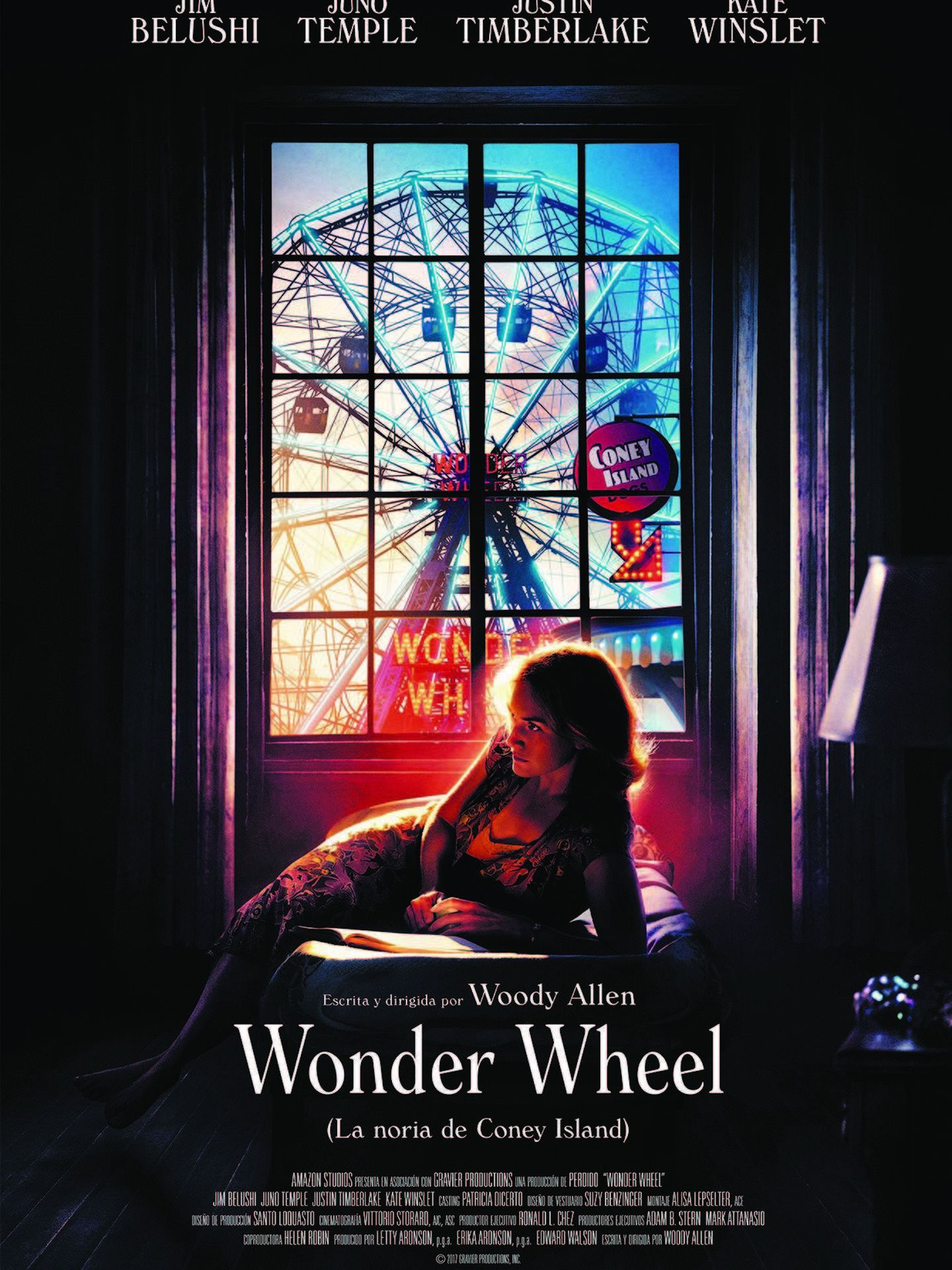 Cartel de 'Wonder Wheel'.