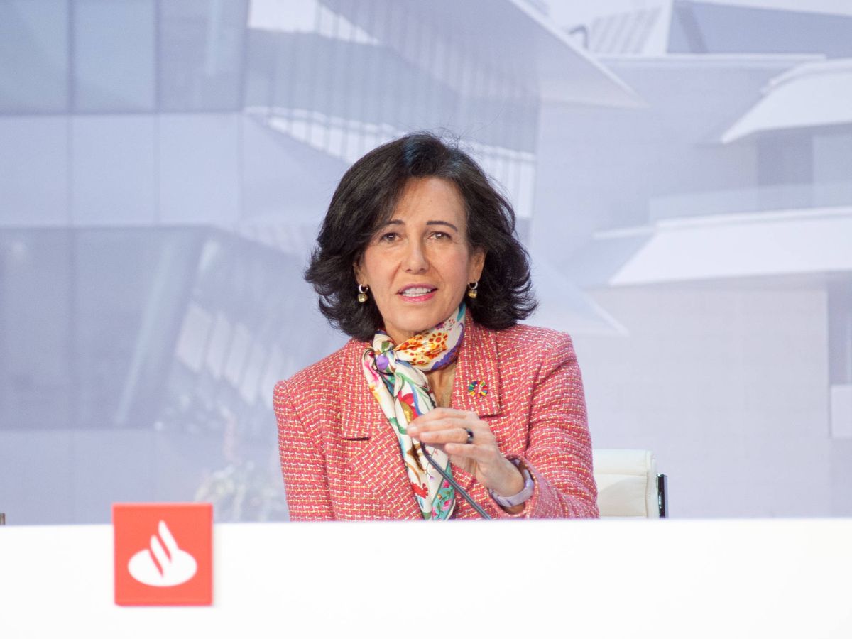 Foto: Ana Botín, presidenta de Banco Santander.