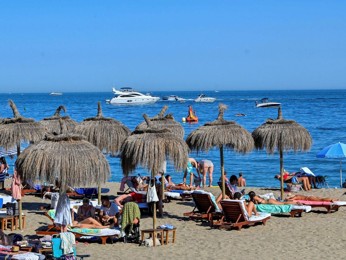 Foto: Vista de una de las playas de Marbella. (EFE/Antonio Paz)
