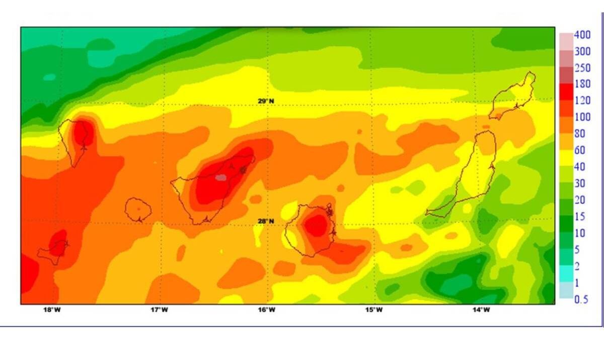 Un huracán se aproxima a Canarias y alertan un evento de lluvias "predecesoras"