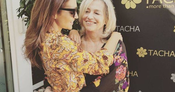 Foto: Paula Echevarría junto a su madre. (Instagram)