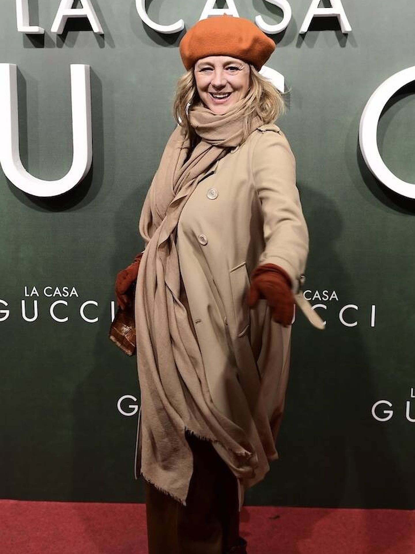 Emma Suárez, en el photocall de 'La casa Gucci'. (José Gegundez)