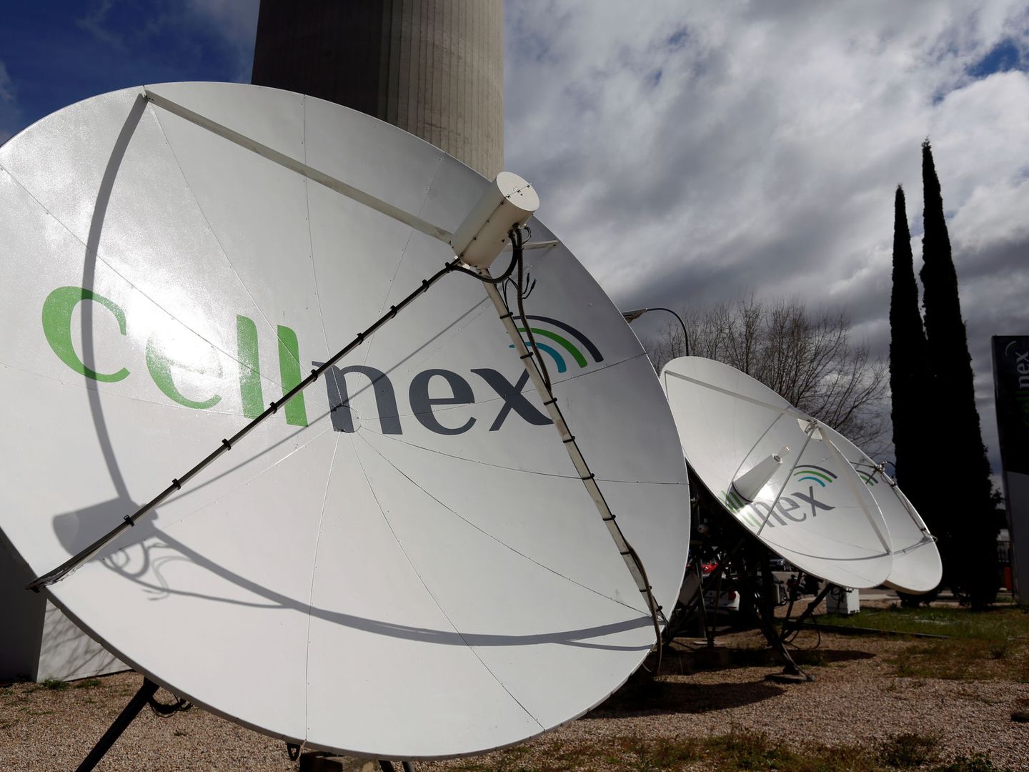 Antenas de Cellnex, en Madrid. (Reuters)